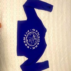 long sleeve gymshark crop top